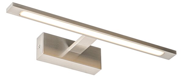 Стенна лампа стомана 41,5 см с LED IP44 - Jerre