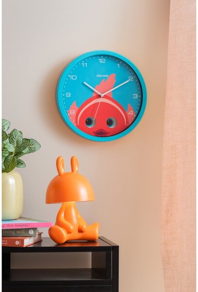 Детски часовник ø 31 cm Peekaboo Goldfish – Karlsson