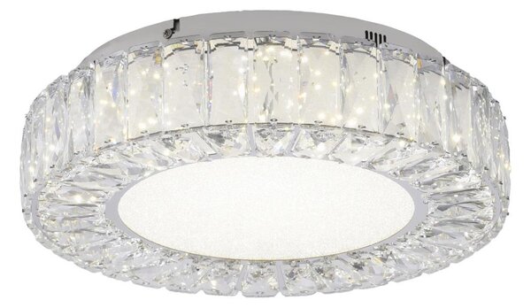 JUST LIGHT. 15221-17 - LED таванно осветително тяло KULUNKA LED/32W/230V хром