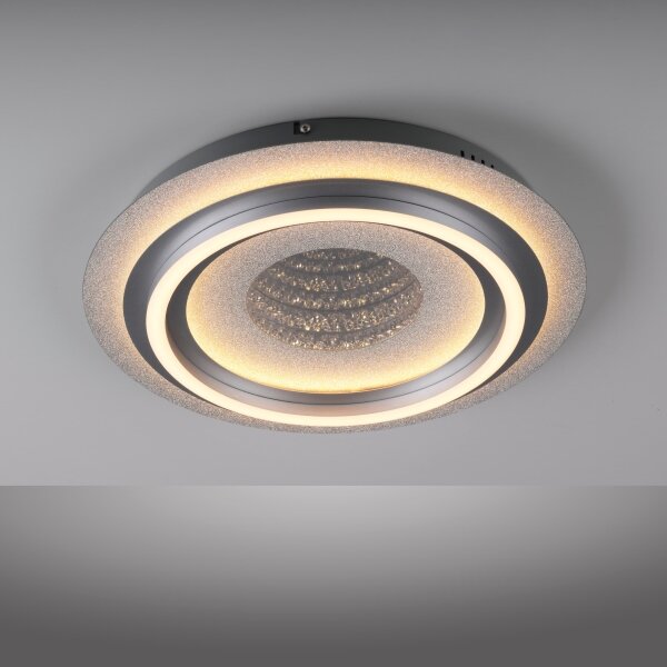 JUST LIGHT. 15089-21 - LED таванно осветително тяло CICHIO LED/36W/230V матов хром