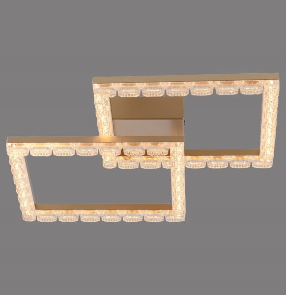 JUST LIGHT. 14732-60 - LED таванно осветително тяло GLITRA LED/17,5W/230V златисто