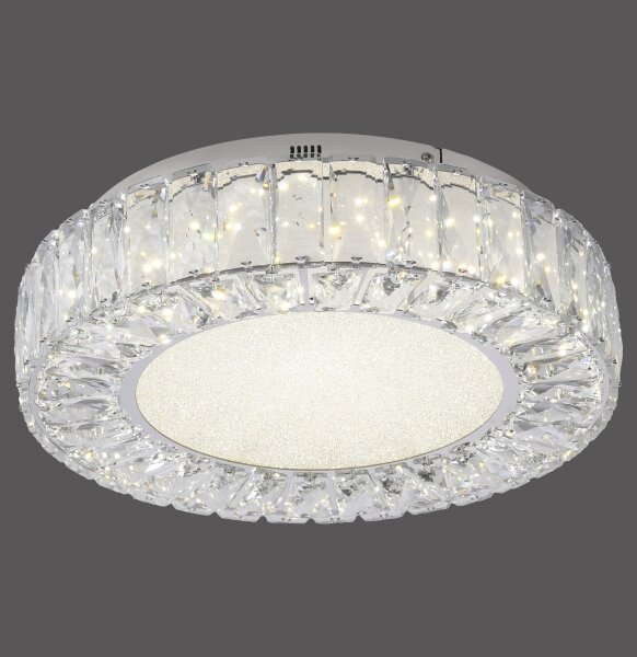 JUST LIGHT. 15221-17 - LED таванно осветително тяло KULUNKA LED/32W/230V хром