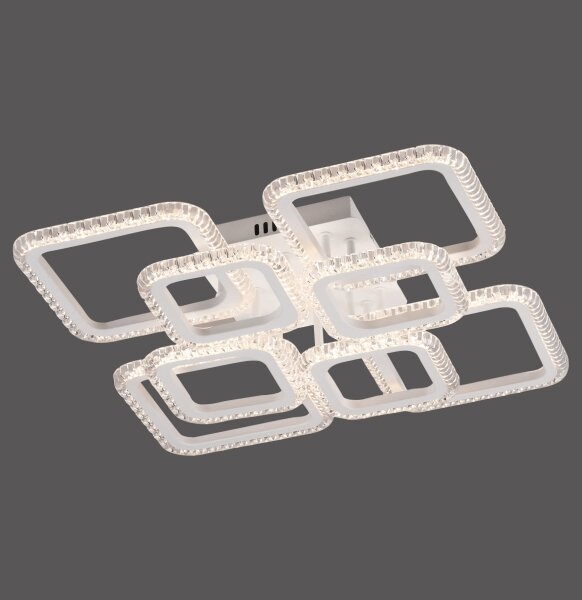JUST LIGHT. 15269-16 - LED таванно осветително тяло CRYSTALLO LED/43,5W/230V бяло