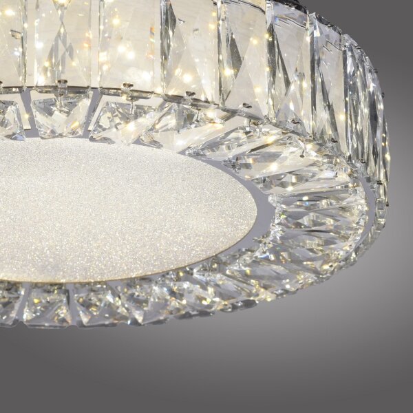 JUST LIGHT. 15221-17 - LED таванно осветително тяло KULUNKA LED/32W/230V хром