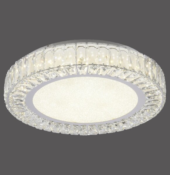 JUST LIGHT. 15222-17 - LED плафон KULUNKA LED/46W/230V хром