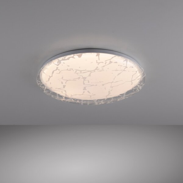 JUST LIGHT. 14008-16 - LED димируема таванна лампа ART PLAFO LED/20W/230V бяла + с дистанционно управление