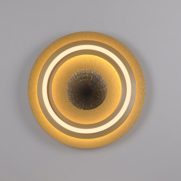 JUST LIGHT. 15089-60 - LED плафон CICHIO LED/36W/230V златен