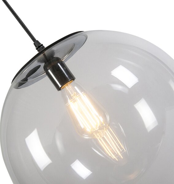 Интелигентна висяща лампа прозрачна 35 см с WiFi A60 - Pallon