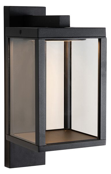 Външна стенна лампа черна с LED IP54 - Ferdinand