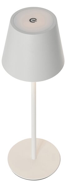 Настолна лампа бяла с димер и акумулаторна LED IP54 - Murdock