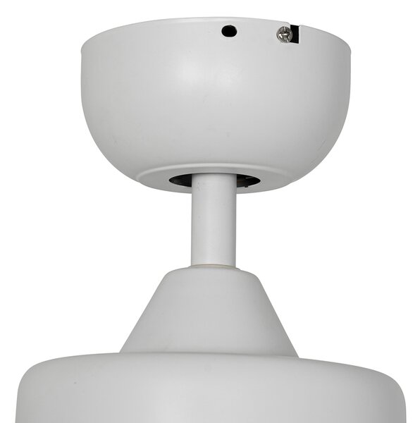 Вентилатор за таван бял 86.7cm вкл. LED димируем с дистанционно управление - Yuki