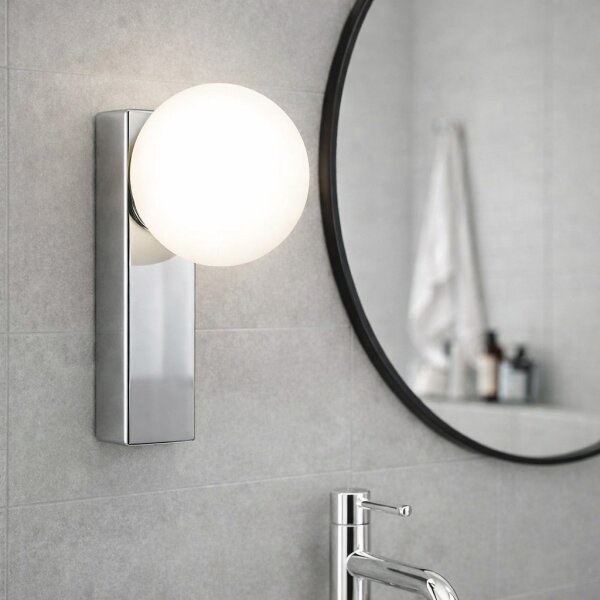 Open Design OR85525 - Стенно осветително тяло BOLETTA за баня 1xG9/8W/230V IP44, лъскав хром