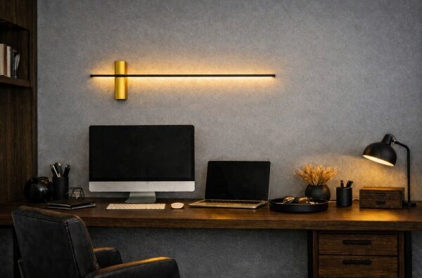 Open Design OR85082 - LED стенен аплик BENE LED/7W/230V 62 cm златен