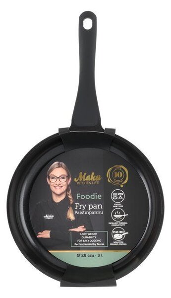 MAKU Индукционен тиган с керамично покритие “Foodie“ - Ø 28 см