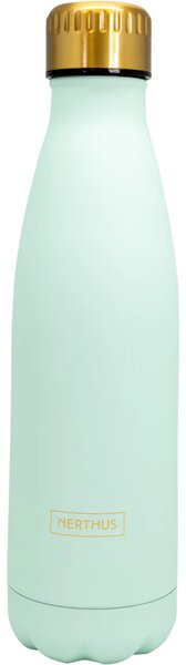 Nerthus Термос цвят тюркоаз/злато - 500 мл