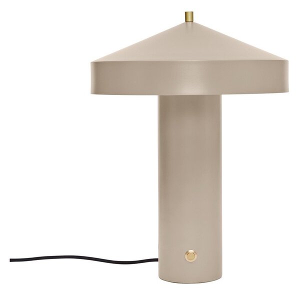 Кафяво-сива метална настолна лампа (височина 41 cm) Hatto – OYOY Living Design