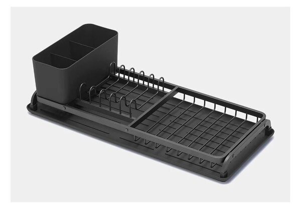 Тъмносив пластмасов комплект от за миене на съдове SinkSide – Brabantia