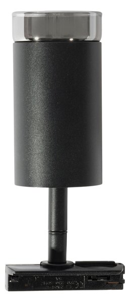 Модерен прожектор с димен пръстен за 1-фазна релсова система GU10 50mm - Iconic Jeana