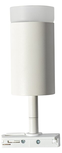Модерен прожектор с бял пръстен за 1-фазова релсова система GU10 50mm - Iconic Jeana