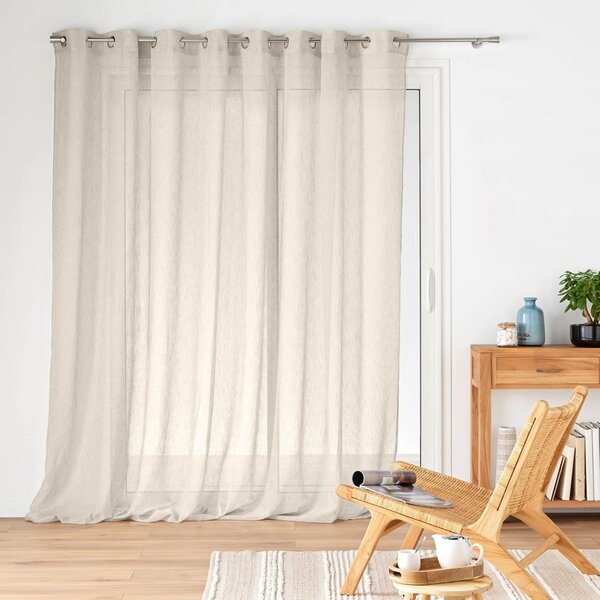 Завеса в естествен цвят 300x240 cm Carlin – douceur d'intérieur