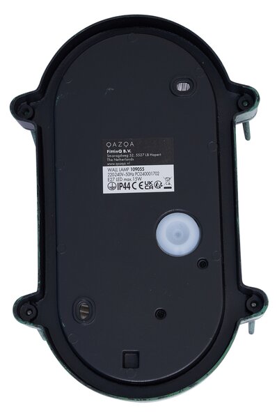 Външна Стенна Лампа Зелена Овална IP44 - Noutica