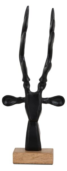 Метална статуя (височина 34 cm) Reindeer Head – PT LIVING