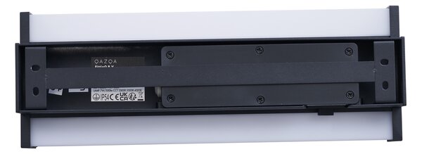 Модерна стенна лампа черна 30 см вкл. LED CCT IP54 - Vanya