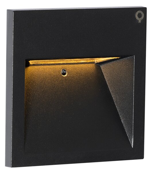 Модерна стенна лампа черна с LED - Gem 2