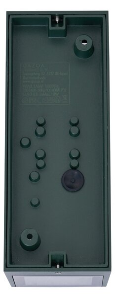 Модерна стенна лампа тъмнозелена 2 светлини GU10 70mm IP54 - Baleno