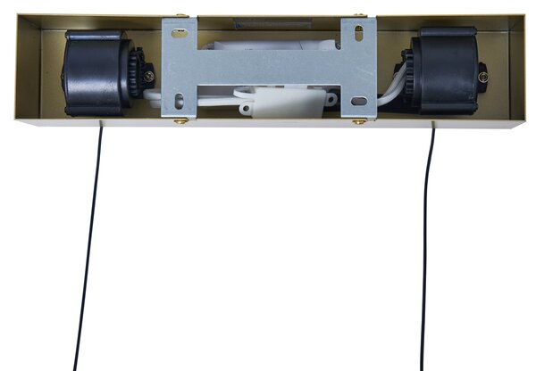 Модерна висяща лампа месинг с LED 3-степенно димиране Easylift - Straight