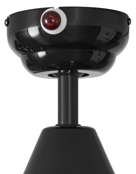 Вентилатор за таван черен 132 см с LED и дистанционно управление - Cool Anello