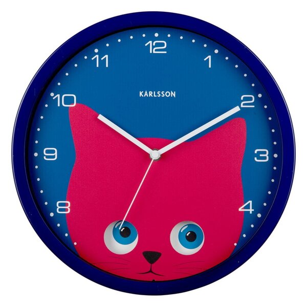 Детски часовник ø 31 cm Peekaboo Cat – Karlsson