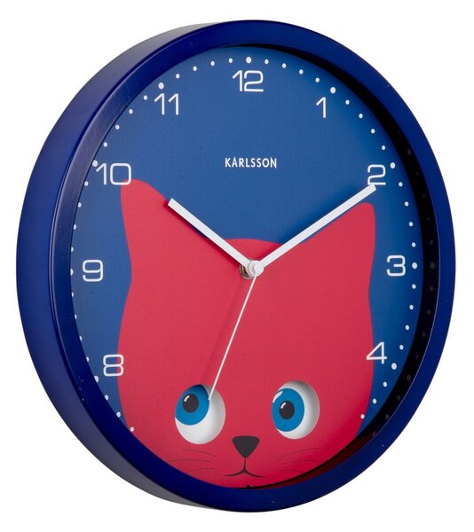 Детски часовник ø 31 cm Peekaboo Cat – Karlsson