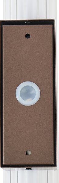 Ретро стенна лампа бронз 40 см вкл. LED IP44 - Coco