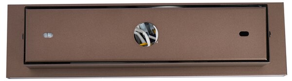 Модерна стенна лампа тъмен бронз регулируема с USB-C вкл. LED - Modric