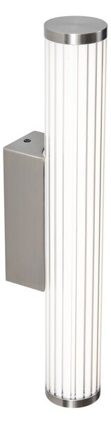 Ретро стенна лампа Gunmetal 40.4cm вкл. LED IP44 - Coco