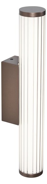 Ретро стенна лампа бронз 40 см вкл. LED IP44 - Coco
