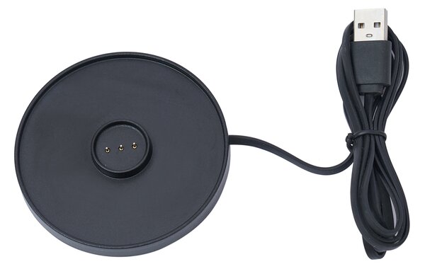 Настолна лампа червена с LED IP65 акумулаторна със станция за зареждане - Treble