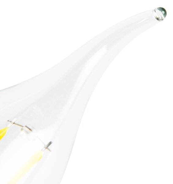Комплект от 5 E14 димируеми LED нишки крушки свещ 250lm 2700K