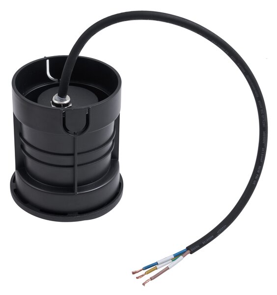 Модерен градински прожектор черен GU10 50mm 4-светлинен ефект IP65 - Cellar