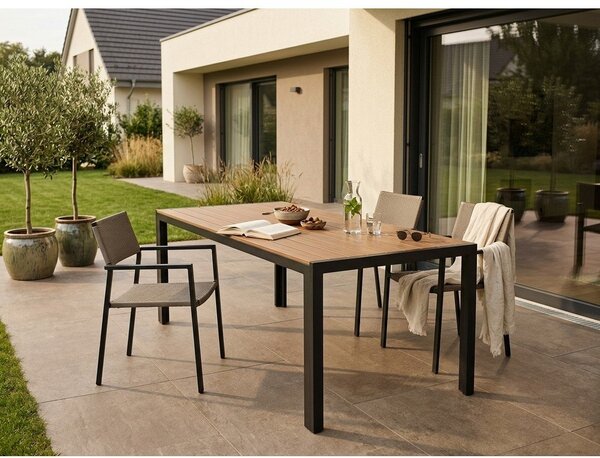 Градинска маса за хранене с плот от artwood90x205 cm Viking – Bonami Selection