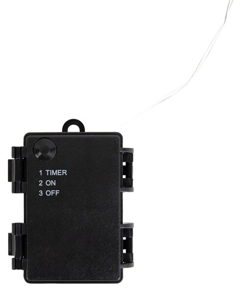 Коледен неон градински прожектор жълта звезда с LED и таймер IP44 - Fura