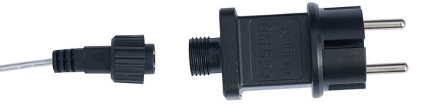 Коледна елха прозрачна 60 см вкл. LED IP44 - Coni