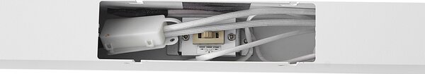 Плафон бял вкл. LED 3-степенно димиране 2700-4000K с Dip Switch - Keane
