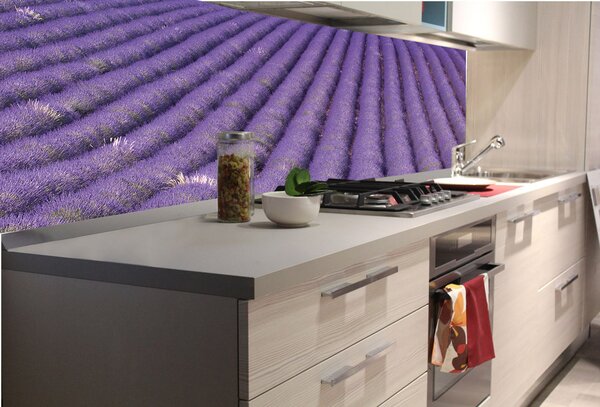 Фототапет за кухня - лавандула 180 x 60 см