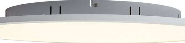 Smart LED панел бял 60cm вкл. LED Dim to Warm с дистанционно управление - Knob