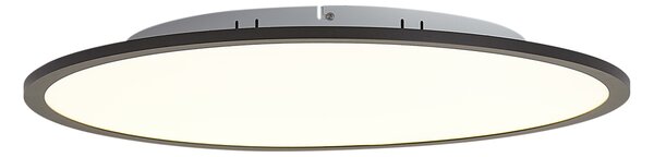 Smart LED панел черен 60cm вкл. LED димиране до топло с дистанционно управление - Knob