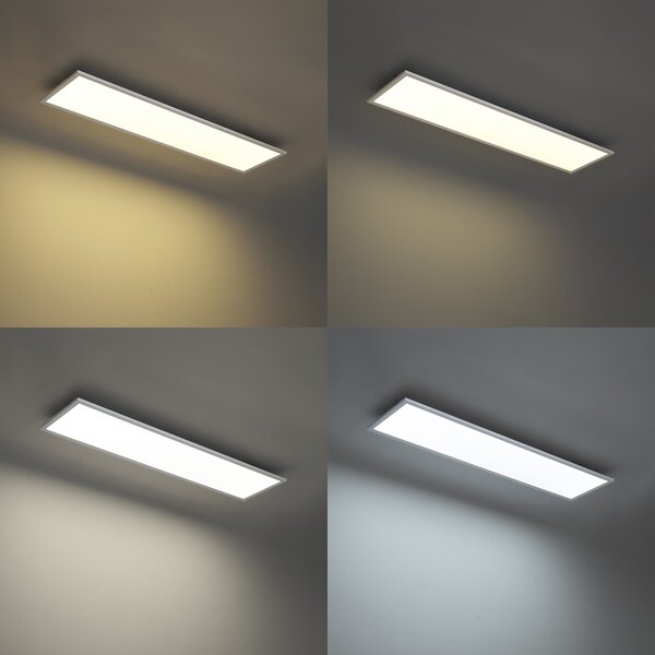 LED панел бял правоъгълен вкл. LED 3-степенно димируем - Reeves