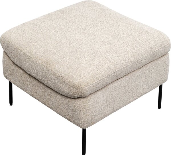 Кресло с табуретка Quinn High Beige