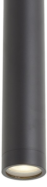 Дизайнерска висяща лампа черна GU10 50mm IP44 - Tuba
